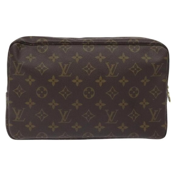 LOUIS VUITTON Monogram Trousse Toilette 28 Clutch Bag - Picture 2 of 16